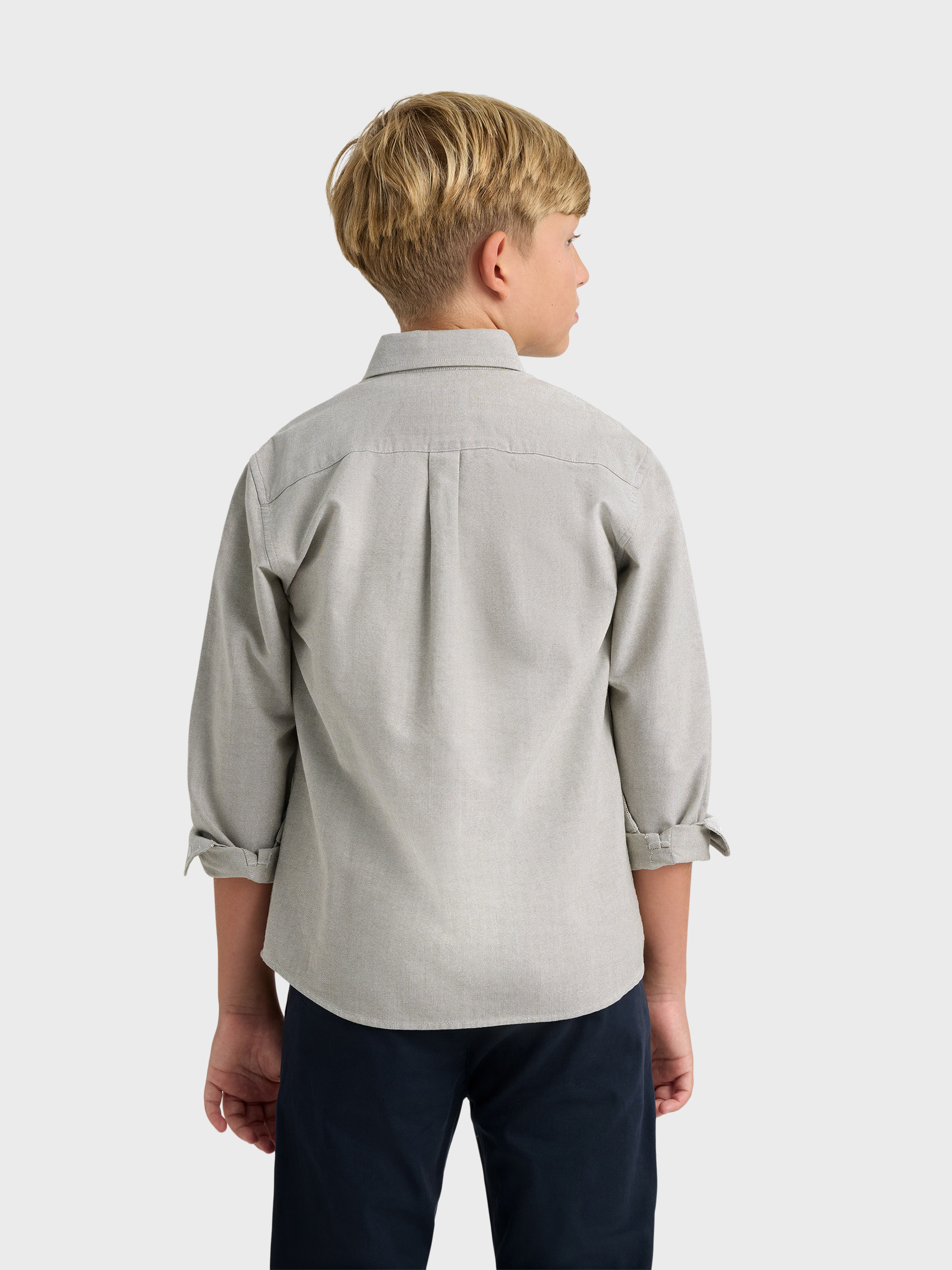 CAMISA OXFORD SOLID KIDS
